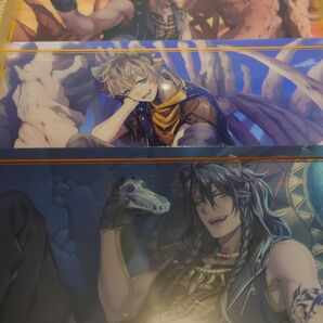 ツイステ AGF 寮服 箔押し ビッグクリアカード レオナ ラギー ジャック