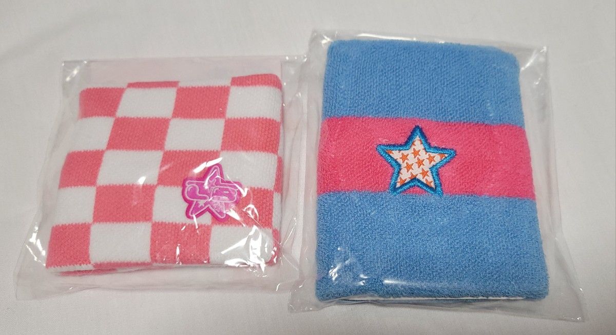 ラブandベリー リストバンド ピンク チェッカー柄 未使用