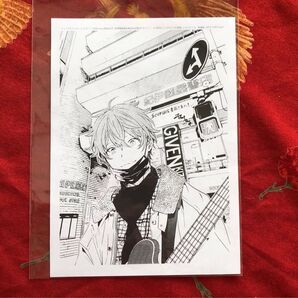 ギヴン 紀伊國屋書店 新宿本店 特典 イラストペーパー キヅナツキ 10th mix 発売記念フェア