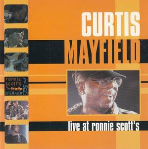 輸 Curtis Mayfield Live At Ronnie Scott's カーティス・メイフィールド◆規格番号■CMRCD-078◆送料無料■即決●交渉有