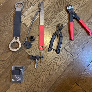自転車の工具セット
