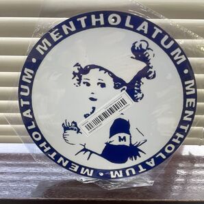 メンソレータム メンタム 丸 アルミ レトロ 看板 新品 アンティーク 壁掛け