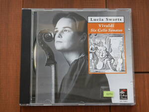 1070◆Vivaldi/Six Sonatas for violoncello/Lucia Swarts/CHALLENGE CLASSICS ルシア・スワルツ　輸入盤