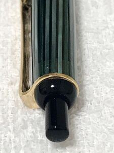 K474 アンティーク　ペリカン　ボールペン　355 緑縞　DR.OETKER