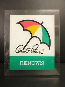 《看板》 Arnold Palmer(アーノルドパーマー)×RENOWN(レナウン) 宣伝POPレトロスタンド ブランド・企業ノベルティ 中古