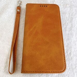 xperia 5v ケース 手帳型 エクスペリア 5v ケース ブラウン