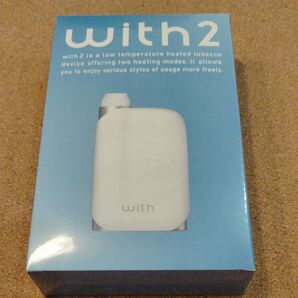 プルームテックウィズ2 with2 加熱式タバコデバイス ホワイト 未使用