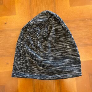 ニット帽 ダークグレー