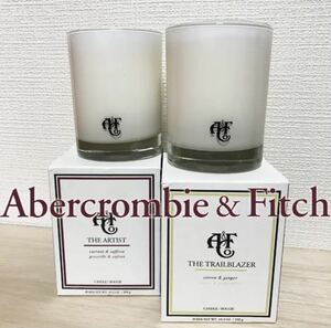 * super-rare!Abercrombie & Fitch Abercrombie & Fitch candle 2 piece 