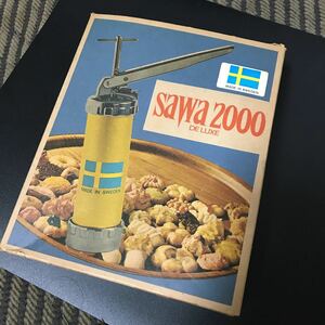 Sawa 2000 スエーデン製　クッキーメイカー　レトロ　美品