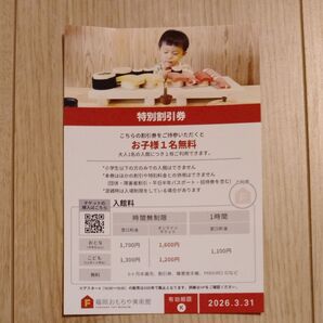 福岡おもちゃ美術館 割引券 入館券