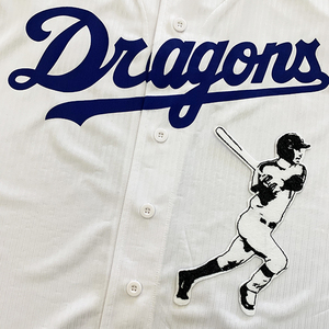 【メール便送料無料】中日 ドラゴンズ 刺繍ワッペン 京田 シルエット (3) /京田陽太/dragons/応援/刺繍/ユニホーム