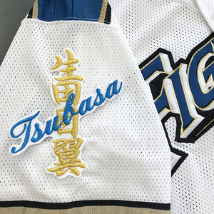 【メール便送料無料】北海道 日本ハム ファイターズ 刺繍ワッペン 生田目 ネーム 白 /生田目翼/fighters/応援/刺繍/ユニホーム