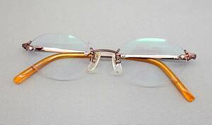 EU-0217# Michiko London glasses frame titanium made 1037-16 48 times entering used 