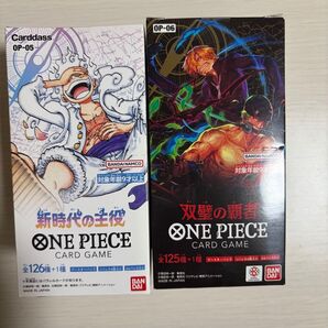 ワンピースカードゲーム 新時代の主役 OP-05 双璧の覇者 OP-06 2BOXセット