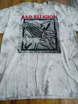 BAD RELIGION タイダイTシャツ against the grain ベージュL / offspring rancid pennywise nofx green day sublime operation ivy_画像1