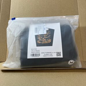 正規品 ボール&チェーン エコバッグ Mサイズ 染織いわもと コラボ 鶴 ブラック ゴールド 新品未開封