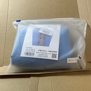 正規品 ボール&チェーン エコバッグ Mサイズ チロリアンの日 コラボ 千鳥屋 チロリアン テープ柄 水色 ブルー 新品未開封