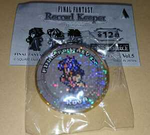 FFRK ファイナルファンタジー レコードキーパー レコパ クジャ 缶バッジ 未開封 新品 FF9 ホロ レア仕様