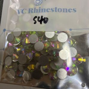 ラインストーンAB SS34、3袋