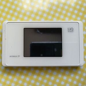 UQ WiMAX WiMAX 2+ モバイルルーター ホワイト「Speed Wi-Fi NEXT WX05」中古品