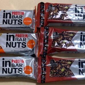 inバープロテイン ナッツ ココア メープル 合計6本 プロテインバー プロテイン