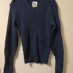 コマンドセーター コンバットニット ENGLAND BRITISH ARMY 薄紺 u.s army navy air force