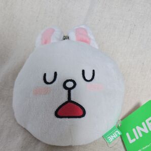LINE FRIENDS うさまる ぬいぐるみポーチ LINEスタンプ