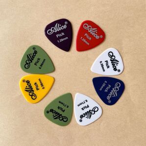 ギターピックセット 薄~厚 0.58/0.71/0.96/1.2mm 各2枚入り ギターピック ピック