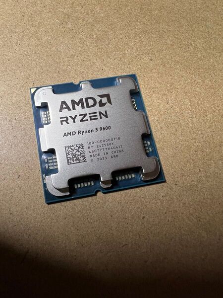 AMD Ryzen5 9600 CPU本体のみ ソケット AM5 動作確認済み画像有り