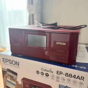 ジャンク エプソン カラリオ EP-884AR(レッド) EPSON
