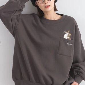 最新作 裏起毛 ゆったりトレーナー