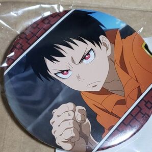 炎炎ノ消防隊 くじ引き堂 缶バッジ 森羅日下部 未使用品