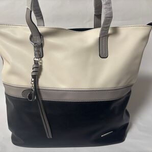 トートバッグ レディース レザー 肩掛け ブラック グレー ブラウザ 手持ち