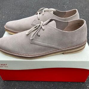 Clarks クラークス POINT BLANK ポイントブランク SAND SUEDE サンドスエード UK8 新品未使用 箱付