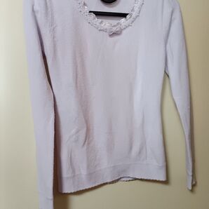 PATTERN 紫色セーター 長袖