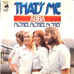 ABBA That's Me / Money, Money, Money EP盤