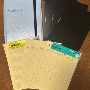 Rollbahn FLEXIBLE ロルバーン フレキシブル 2025年ダイアリー 6点セット