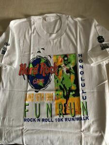 ハードロック カフェ ホノルル Tシャツ 未使用品 Hard Rock Cafe HONOLULU 1996/6/16 FUN RUN 開催記念 稀少品