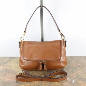 ANYA HINDMARCH LETHER 2WAY SHOULDER BAG/ Anya Hindmarch кожа 2way сумка на плечо 