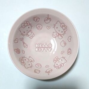 ハローキティ みずほ銀行 ピンク 深皿 鉢皿 陶器