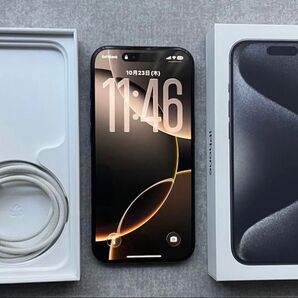 iPhone15 Pro 128GB SIMフリー端末 美品