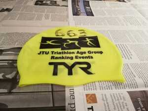 JTU Triathlon Age Group Ranking Event スイミングキャップ