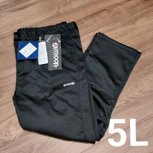 OUTDOOR PRODUCTS 防風加工パンツ ストレッチ 5L ブラック