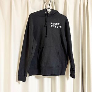 ポッキー ゲーム実況 pocky sweets パーカー 黒 ブラック