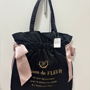 Maison de FLEUR 11周年 ダブルリボン トートバッグ