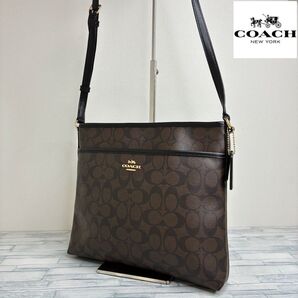 35 未使用級 COACH コーチ ショルダーバッグ