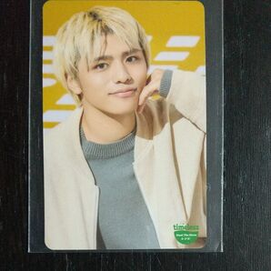 timelesz STS/レシピ トレカ1枚 初回限定盤B 篠塚大輝 佐藤勝利