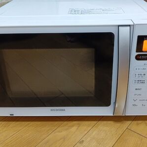 月末手数料セール綺麗に清掃済動作確認済中皿は有りませんアイリスオーヤマ オーブンレンジ 16L インバーター式 ホワイト