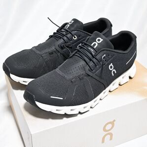 On Cloud オン クラウド5 ブラック スニーカー ランニング シューズ 27.5cm